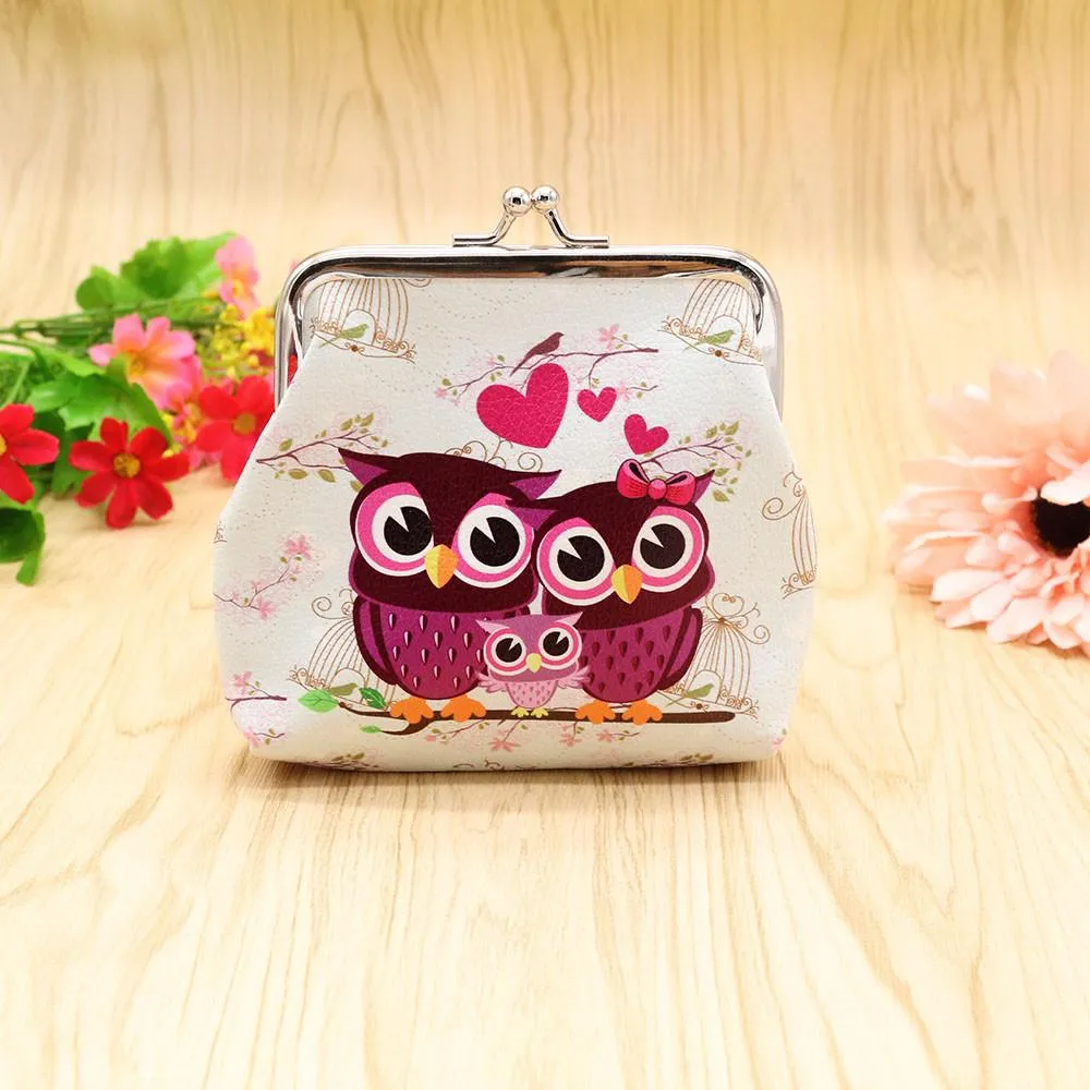 Adorable Owl Large Coin Purse