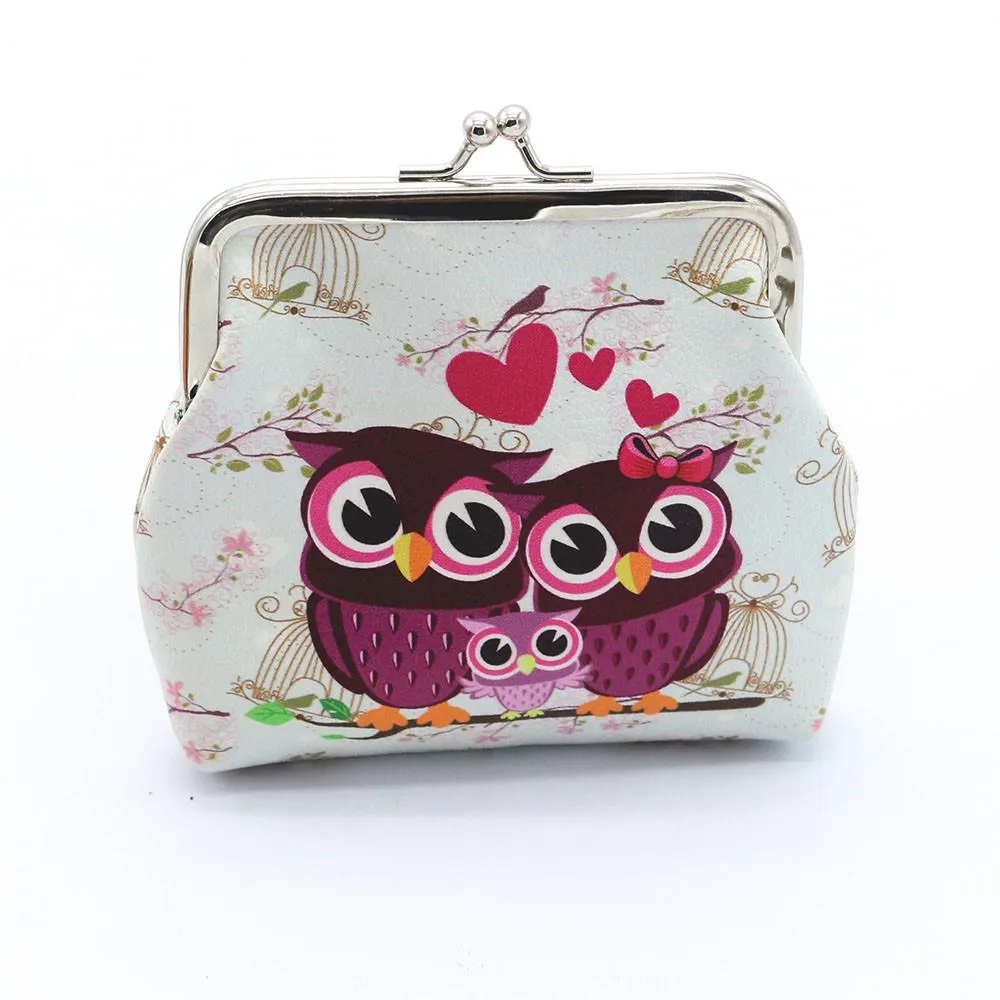 Adorable Owl Large Coin Purse