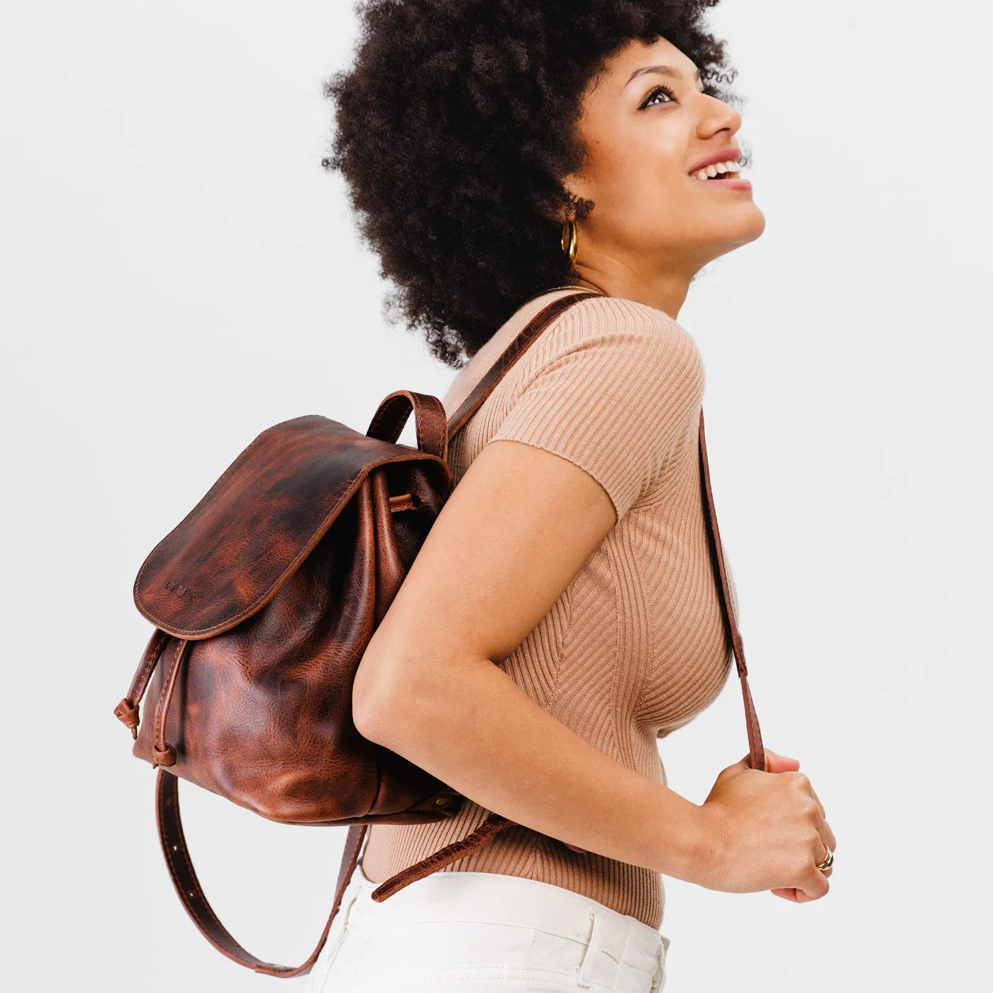 'Almost Perfect' Bucket Backpack