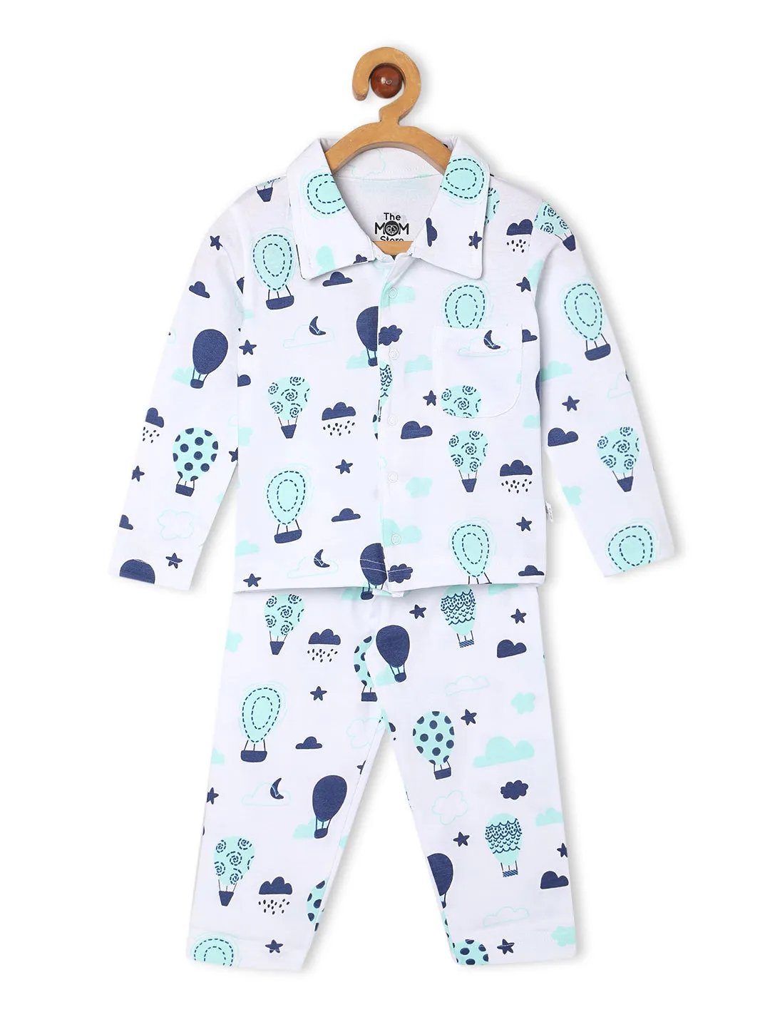 Baby and Kids Pajama Nightsuit Set - Up in the Air