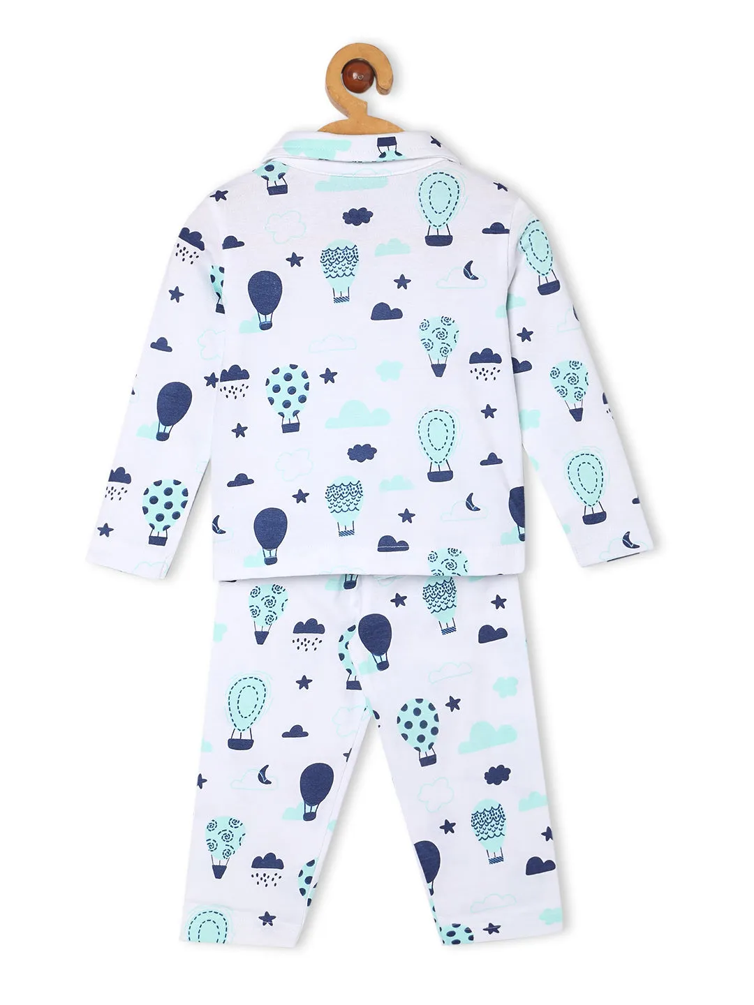 Baby and Kids Pajama Nightsuit Set - Up in the Air