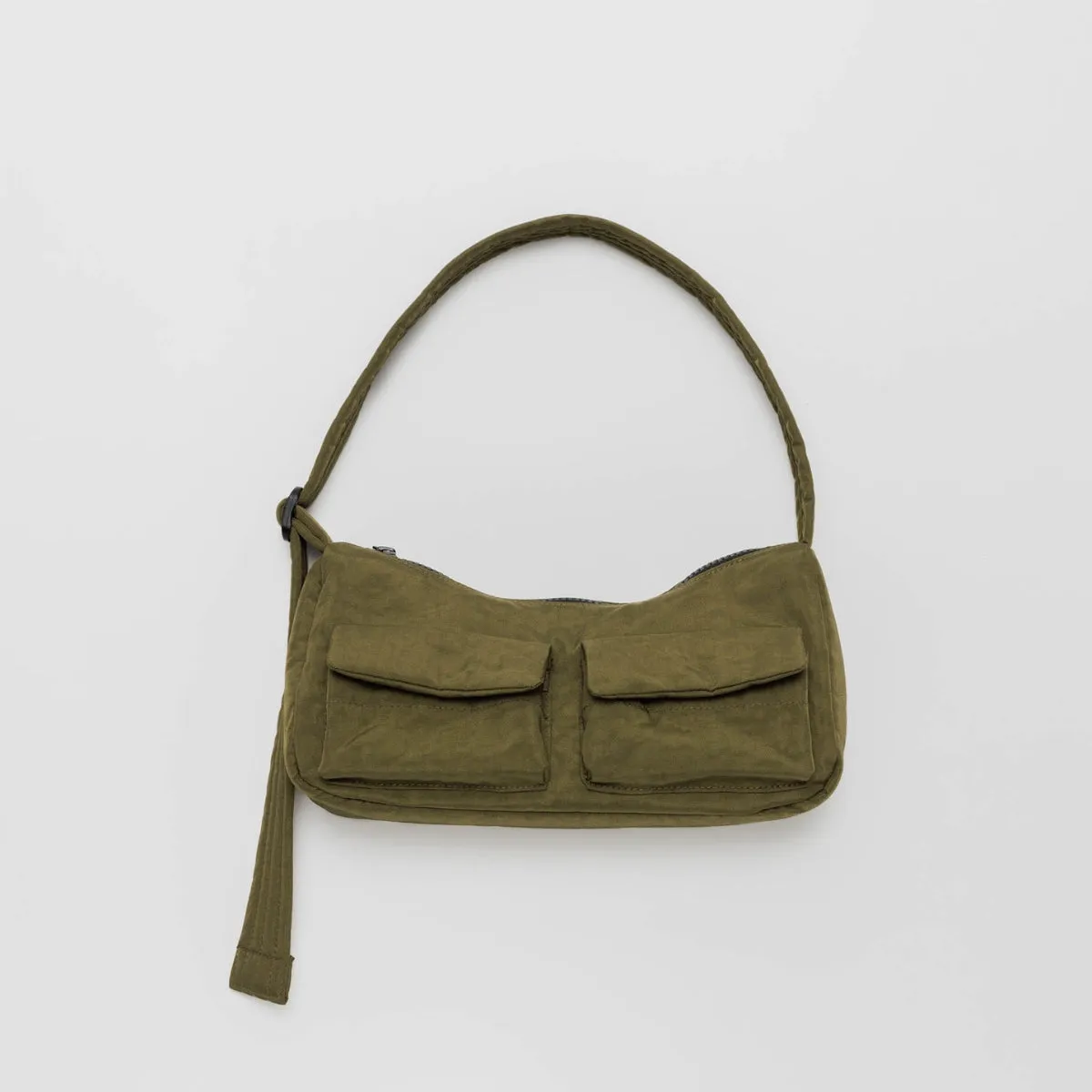 Baggu Cargo Shoulder Bag in Seaweed