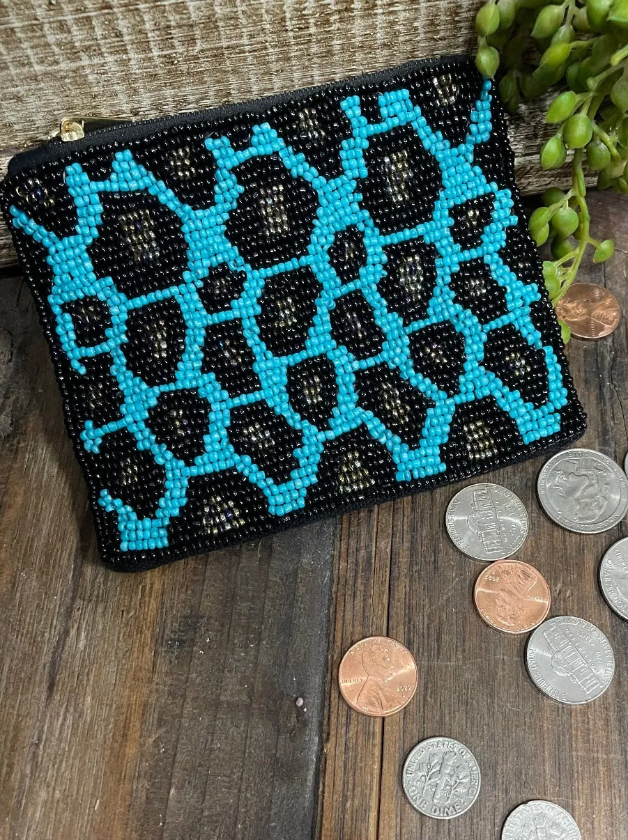 Beaded Coin Purse