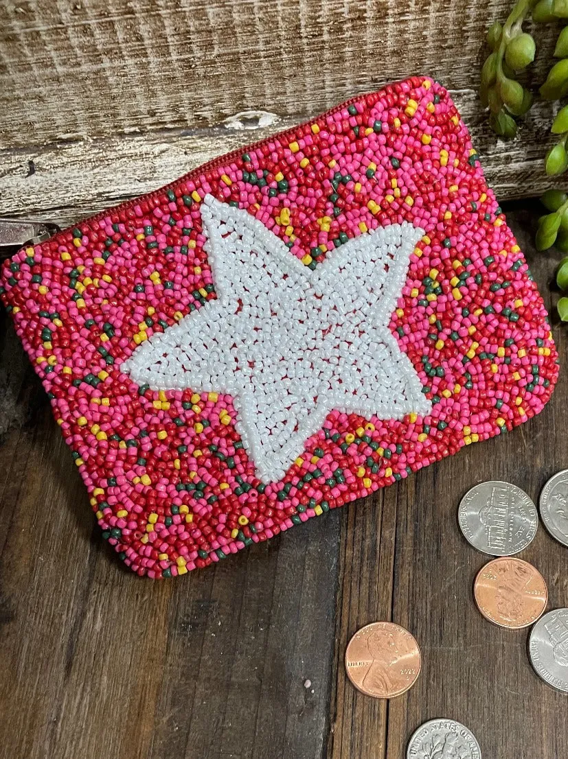 Beaded Coin Purse