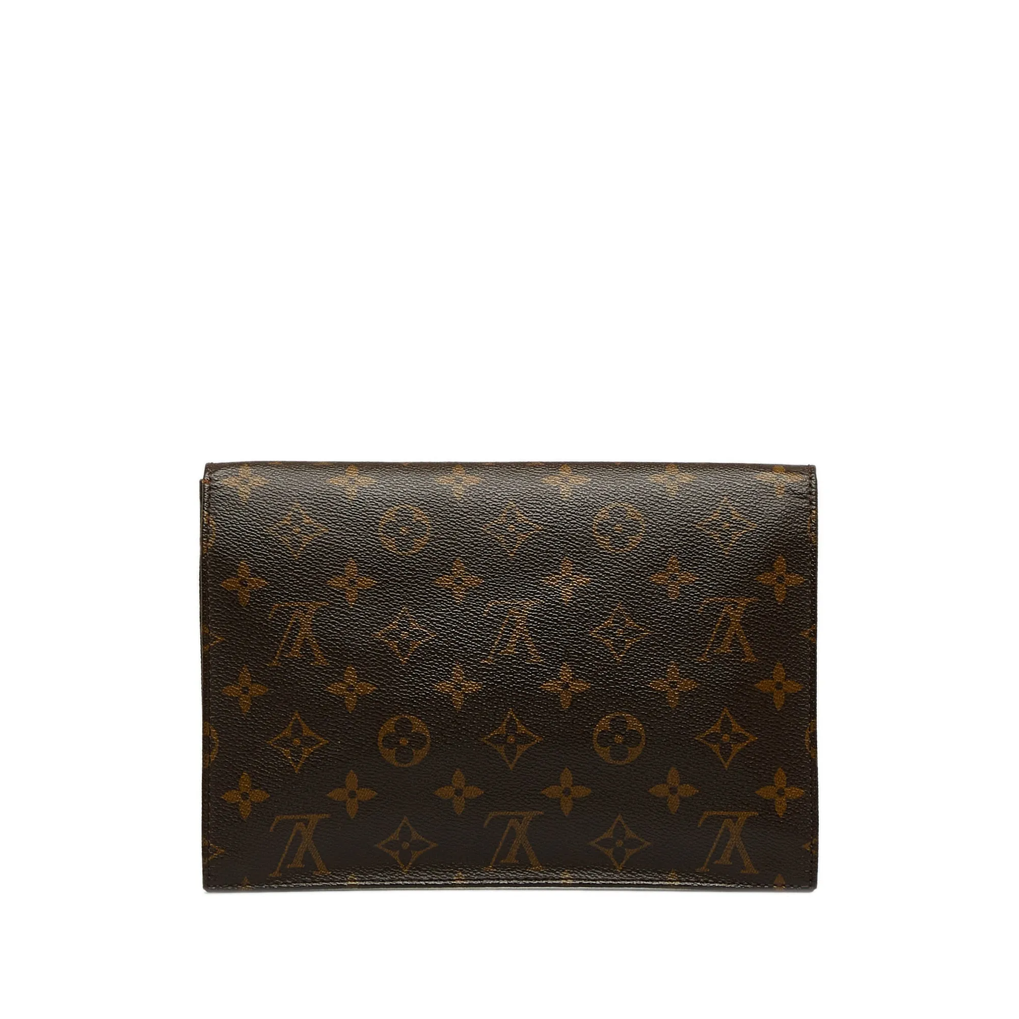 Brown Louis Vuitton Monogram Pochette Rabat 23 Clutch Bag