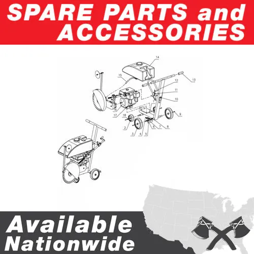 Carburetor for TPS25 Backpack Sprayer (1E34F-2E.1A )