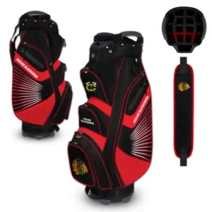 Chicago Blackhawks WinCraft "The Bucket II" 14-Way Cooler Cart Golf Bag