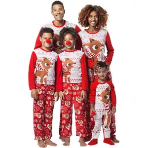 Christmas Pajamas Matching Family Pyjamas Red Set Men&Women&Kids&Baby Long Sleeve  Pajamas Sleepwear Nightwear