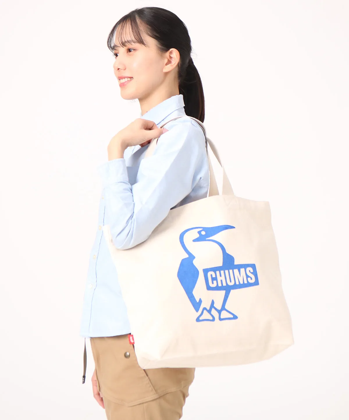 CHUMS Booby Canvas Tote Bag