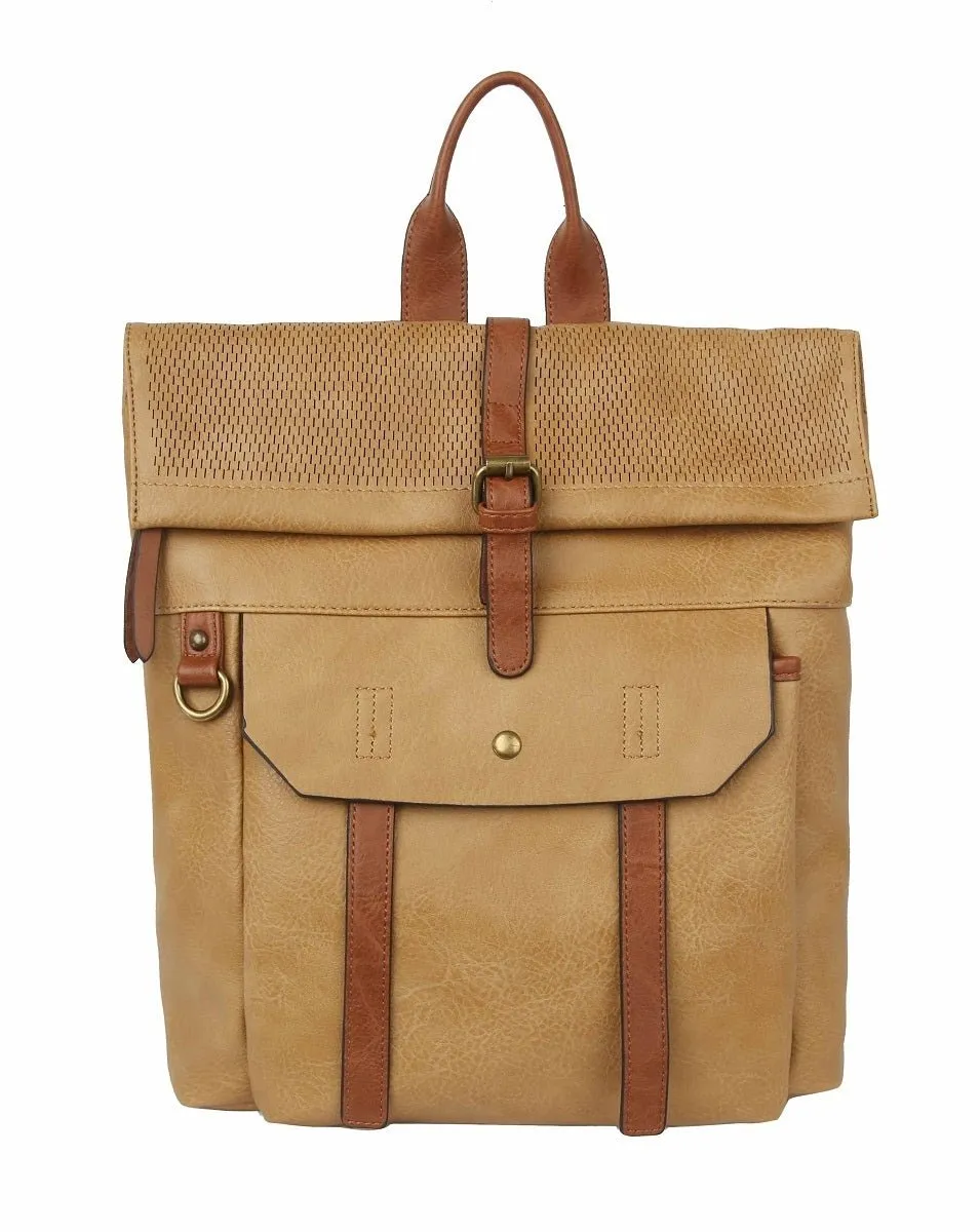 CJF080-1 Laser Cut Flap Backpack