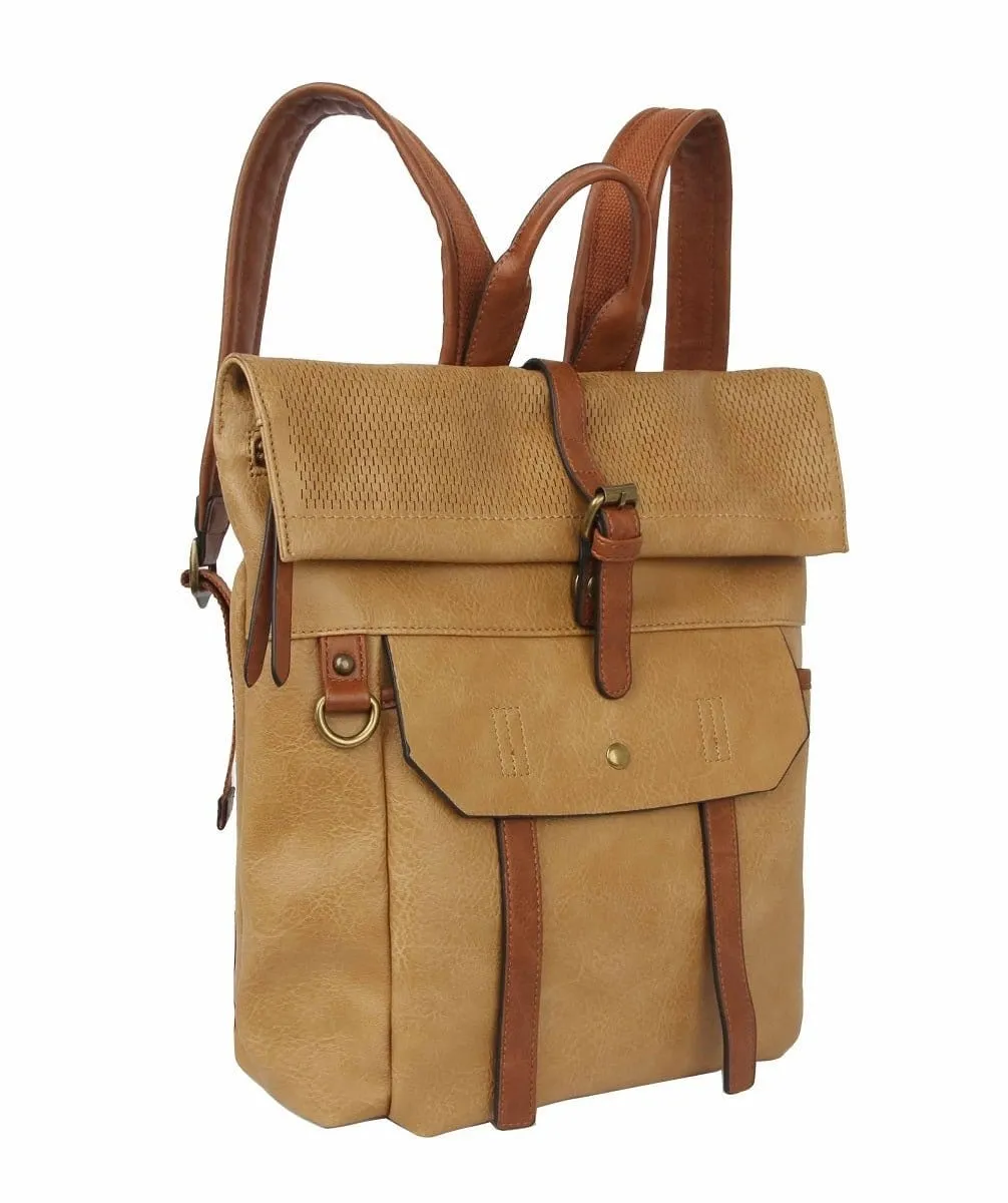 CJF080-1 Laser Cut Flap Backpack