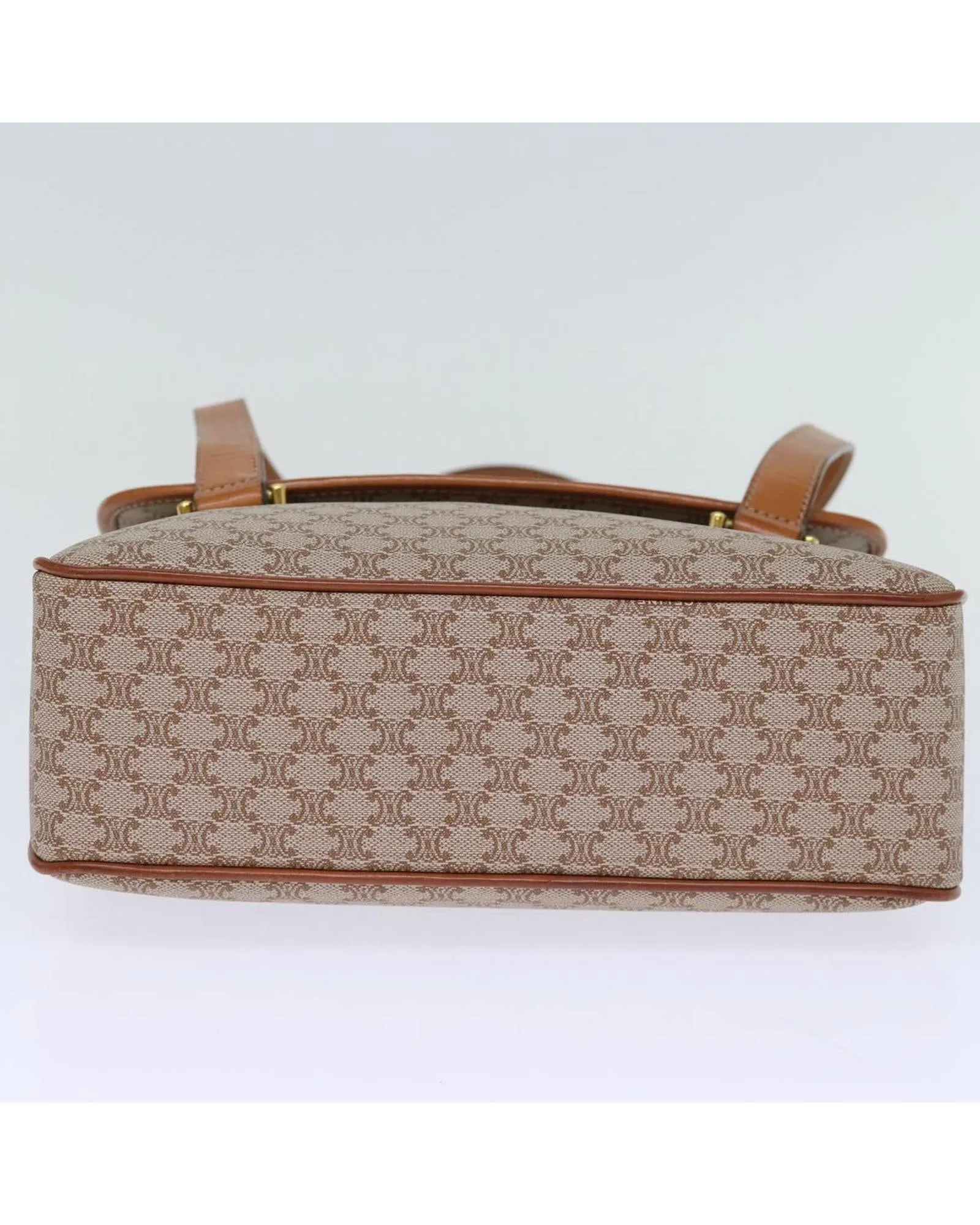 Coated Canvas Beige Hand Bag - Celine Macadam Collection