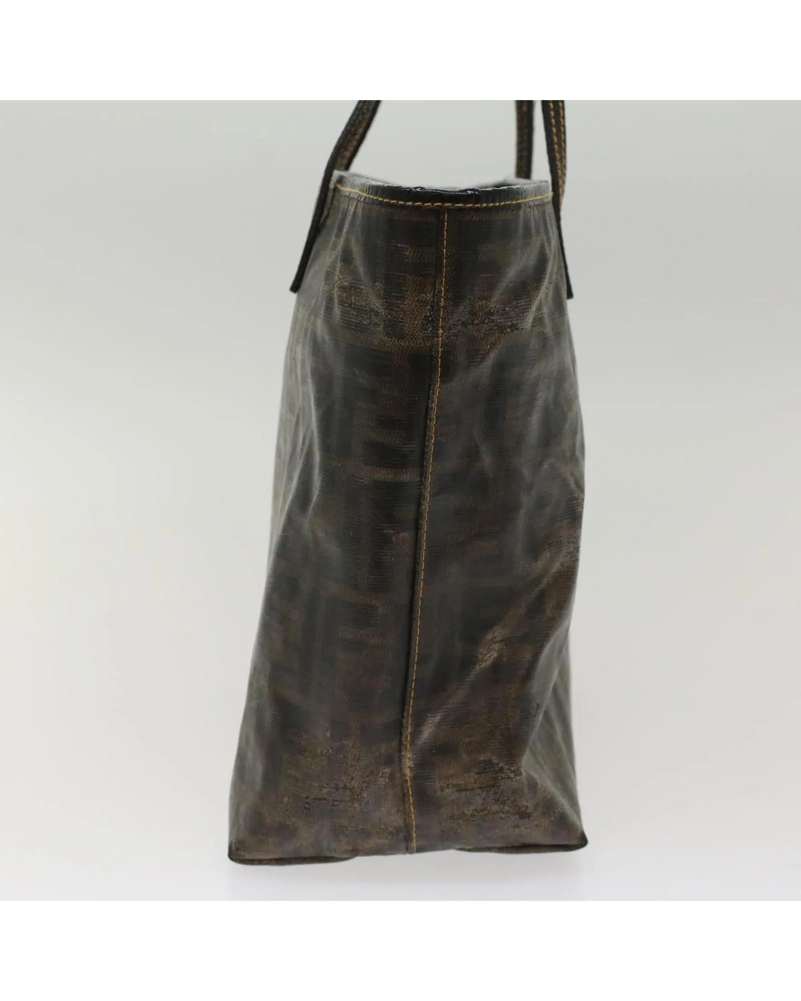 Coated Canvas Zucca Tote Bag