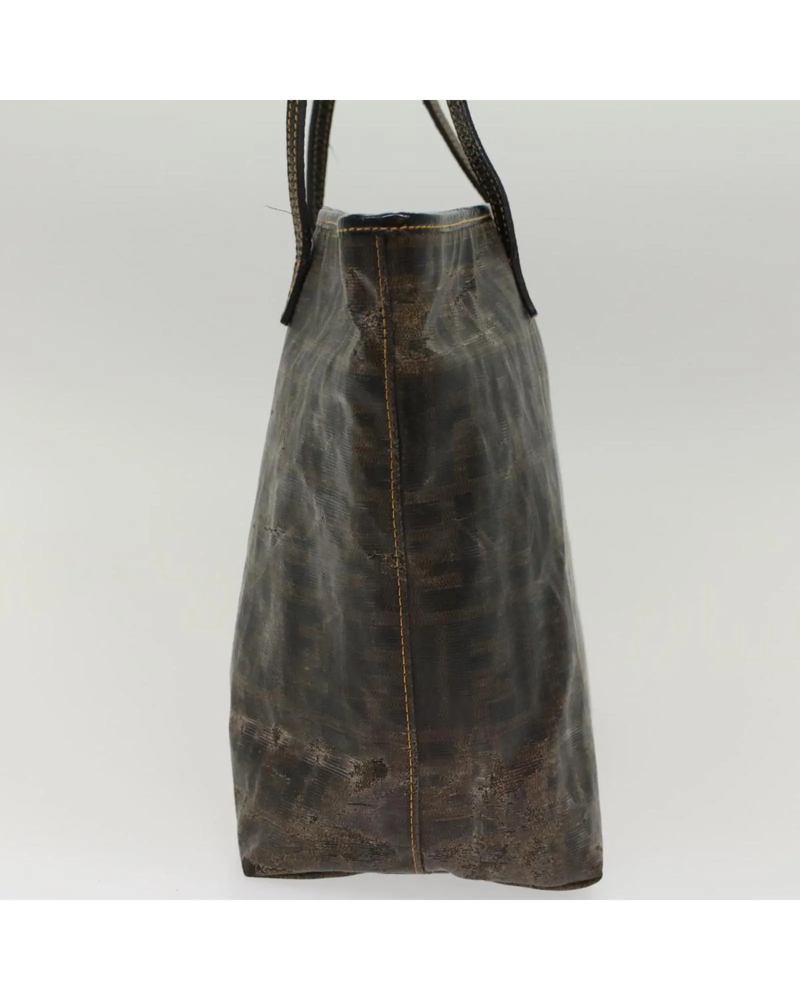 Coated Canvas Zucca Tote Bag