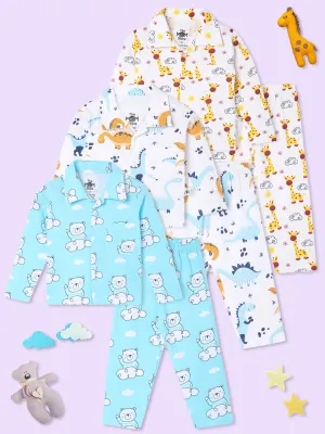 Combo of 3 Baby Pajama Sets - Option B