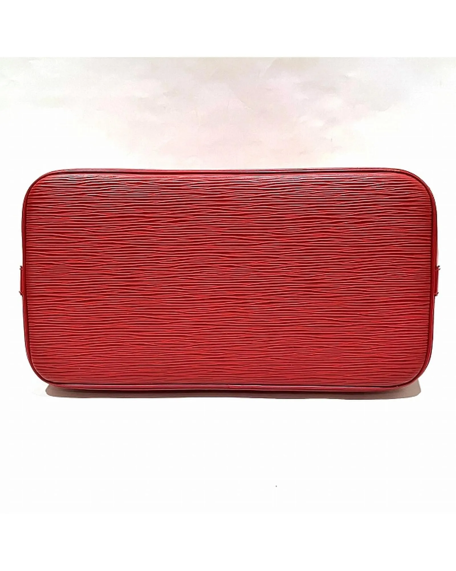 Epi Leather Handbag in Castilian Red by Luxury Brand