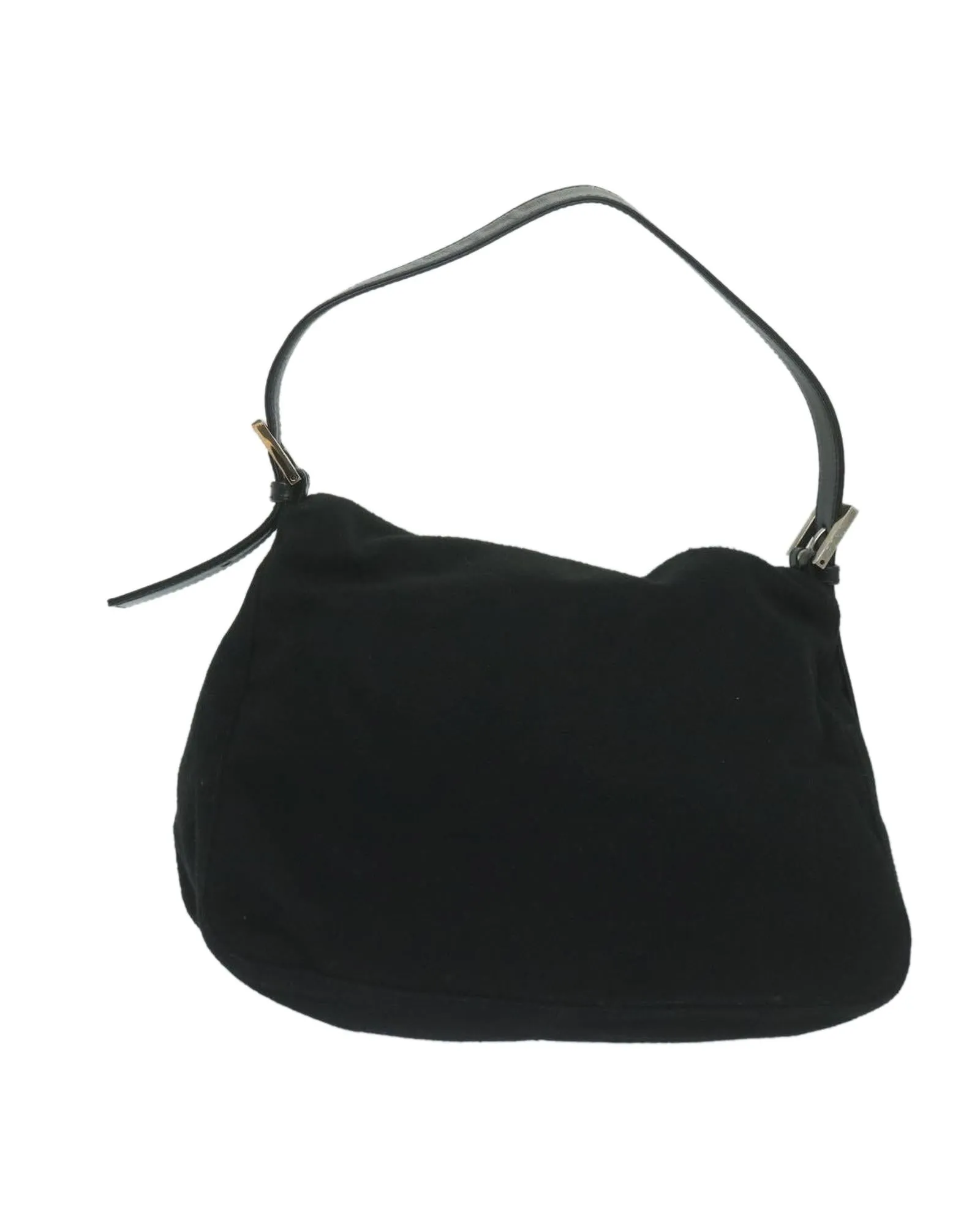 Felt Shoulder Bag with Adjustable Strap and Multiple Pockets - Italian Made