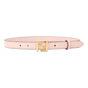 Fendi FF Confeto Pink Calfskin Leather Belt size 80