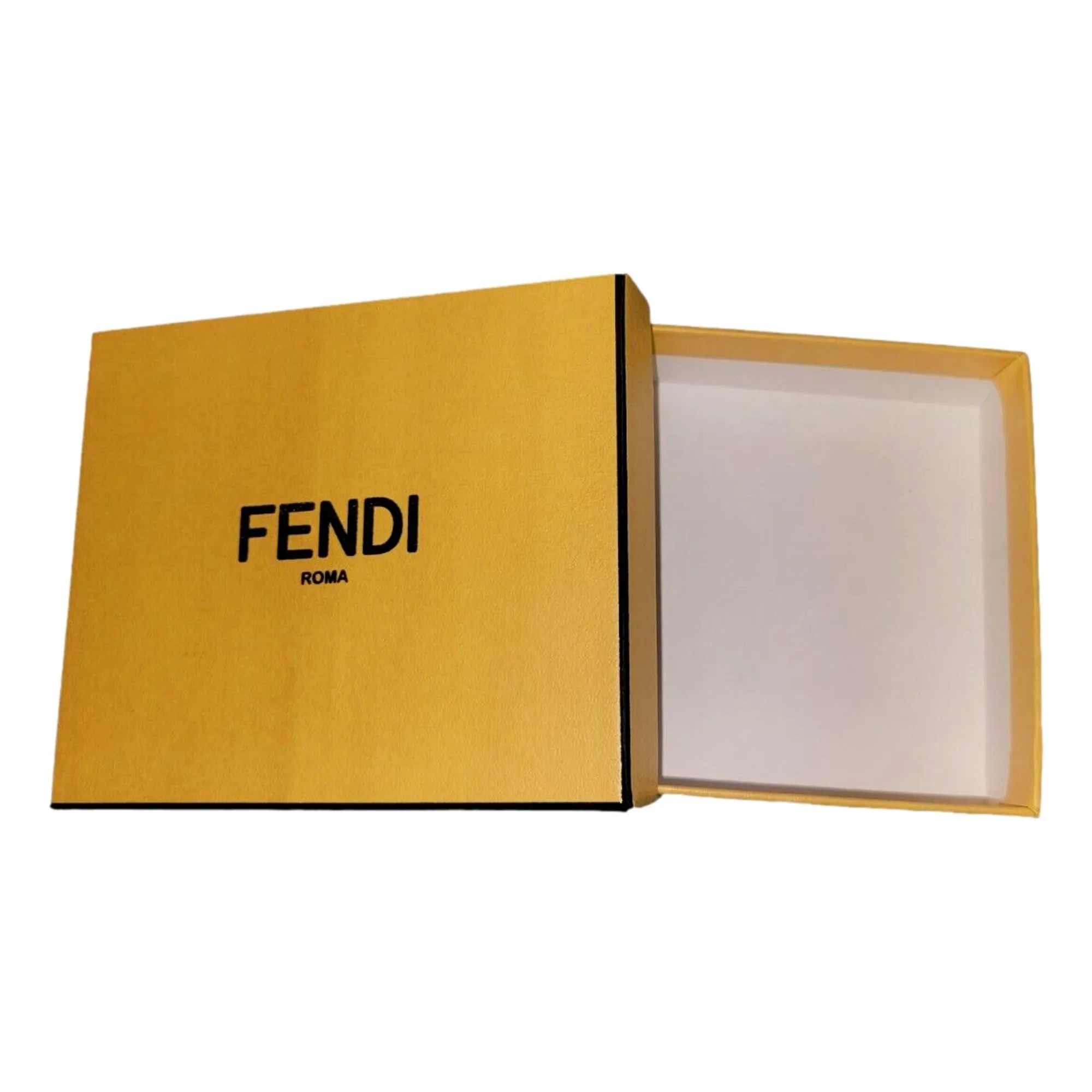 Fendi Selleria Leather Sky Blue Micro Trifold Wallet