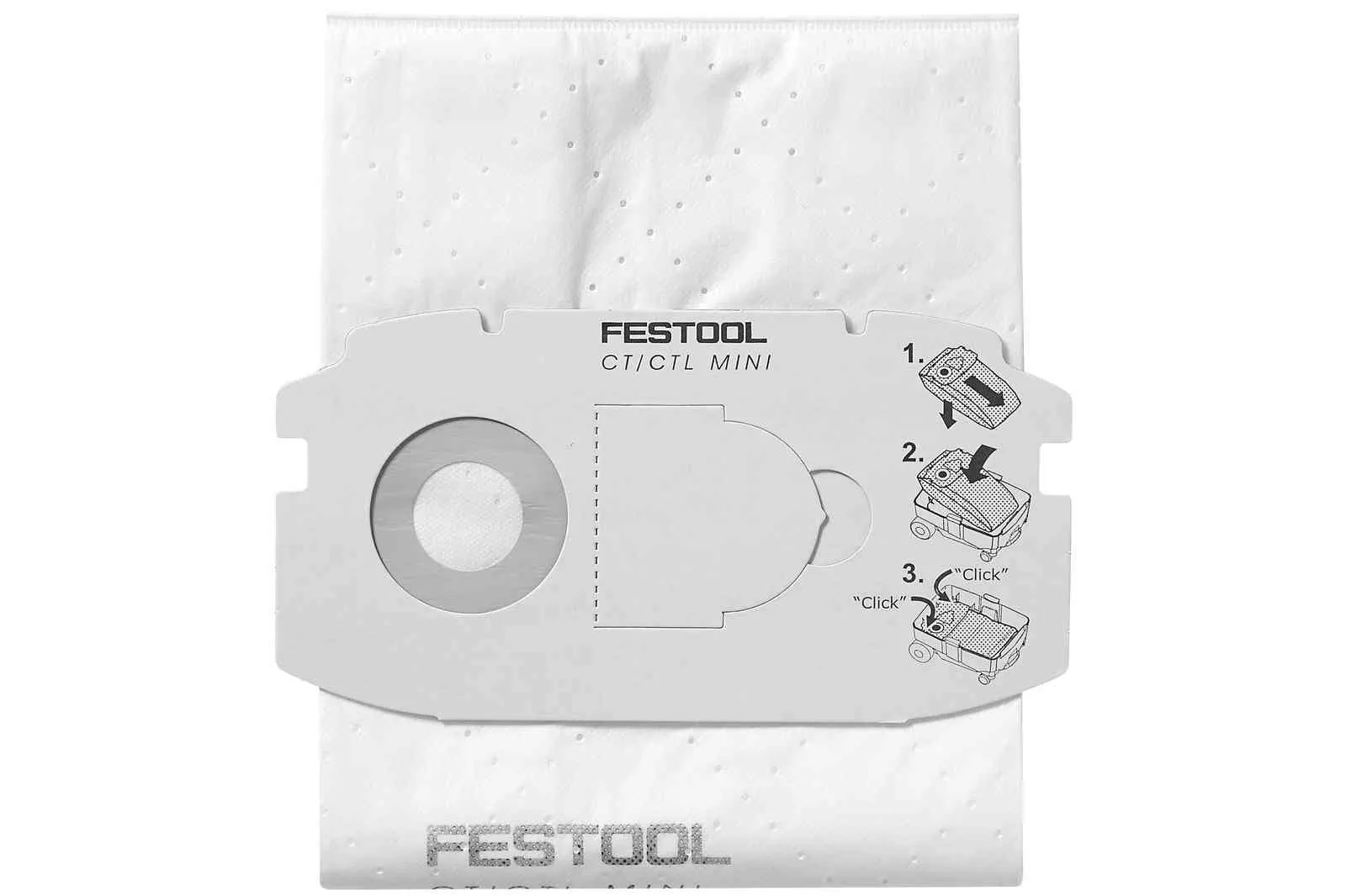 Festool 498410 Self-Clean Filter Bag 5-Pack