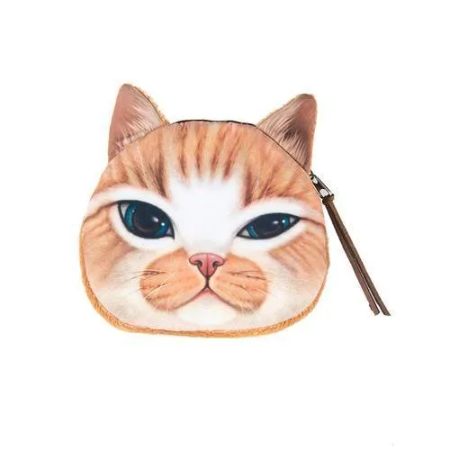 Funny Cat Coin Purse