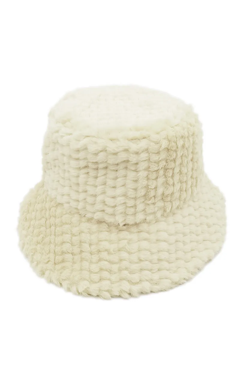 Fuzzy Fur Bucket Hat