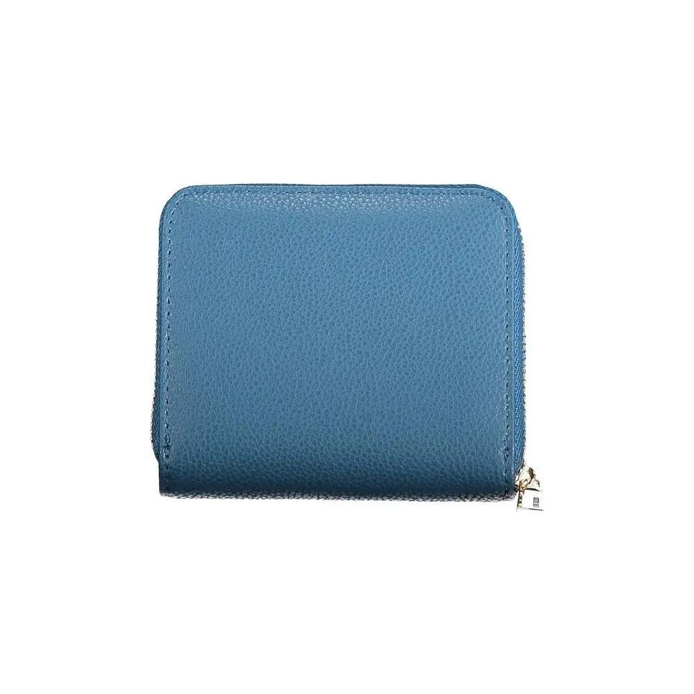 Guess Jeans Blue Polyethylene Wallet