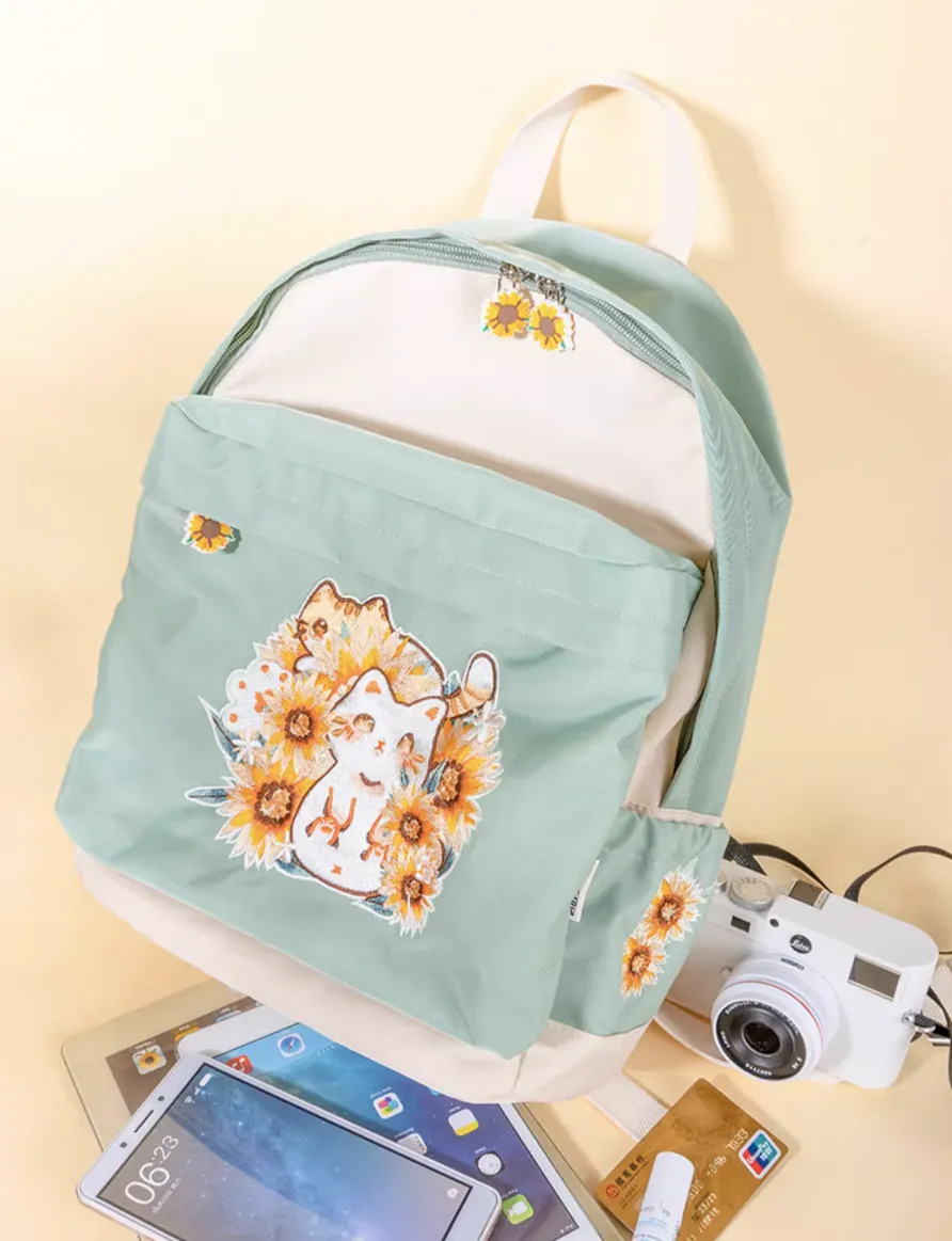 Hanfu Backpack: Spring Kitty