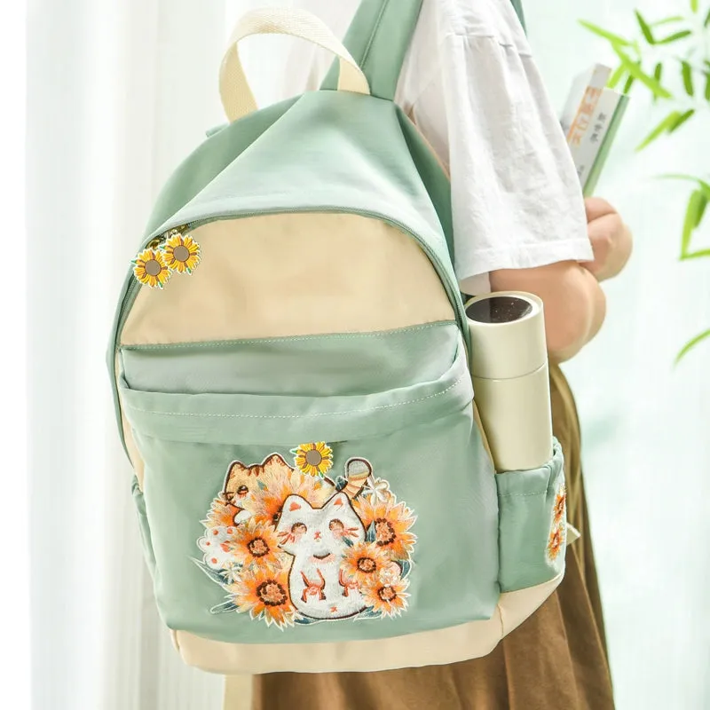 Hanfu Backpack: Spring Kitty