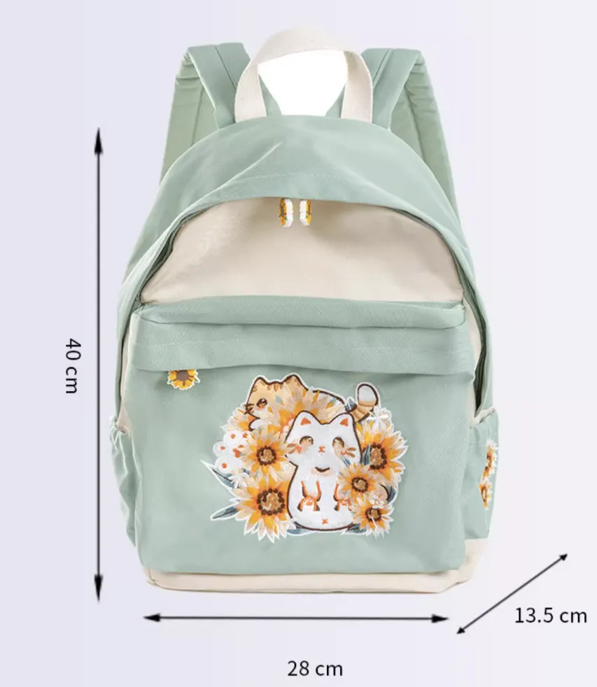 Hanfu Backpack: Spring Kitty