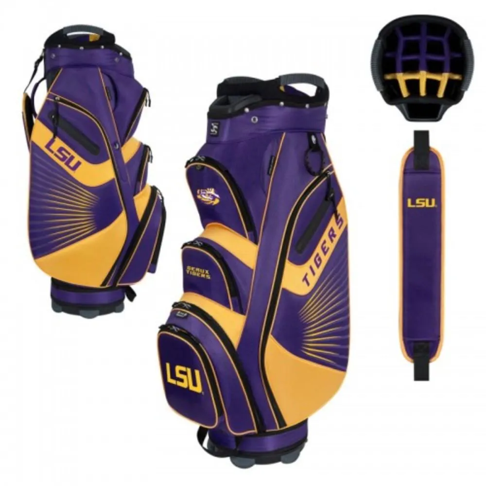 LSU Tigers WinCraft "The Bucket II" 14-Way Cooler Cart Golf Bag