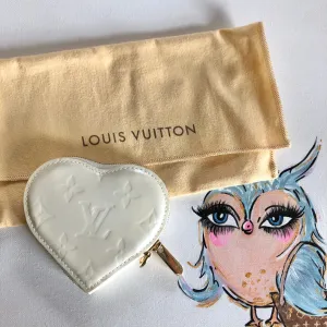 LV Vintage Heart Coin Purse