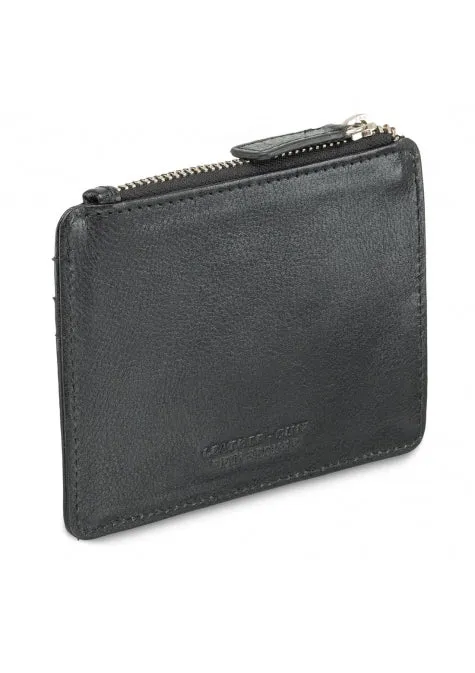 Mancini Leather Coin Purse/Credit Card Case RFID