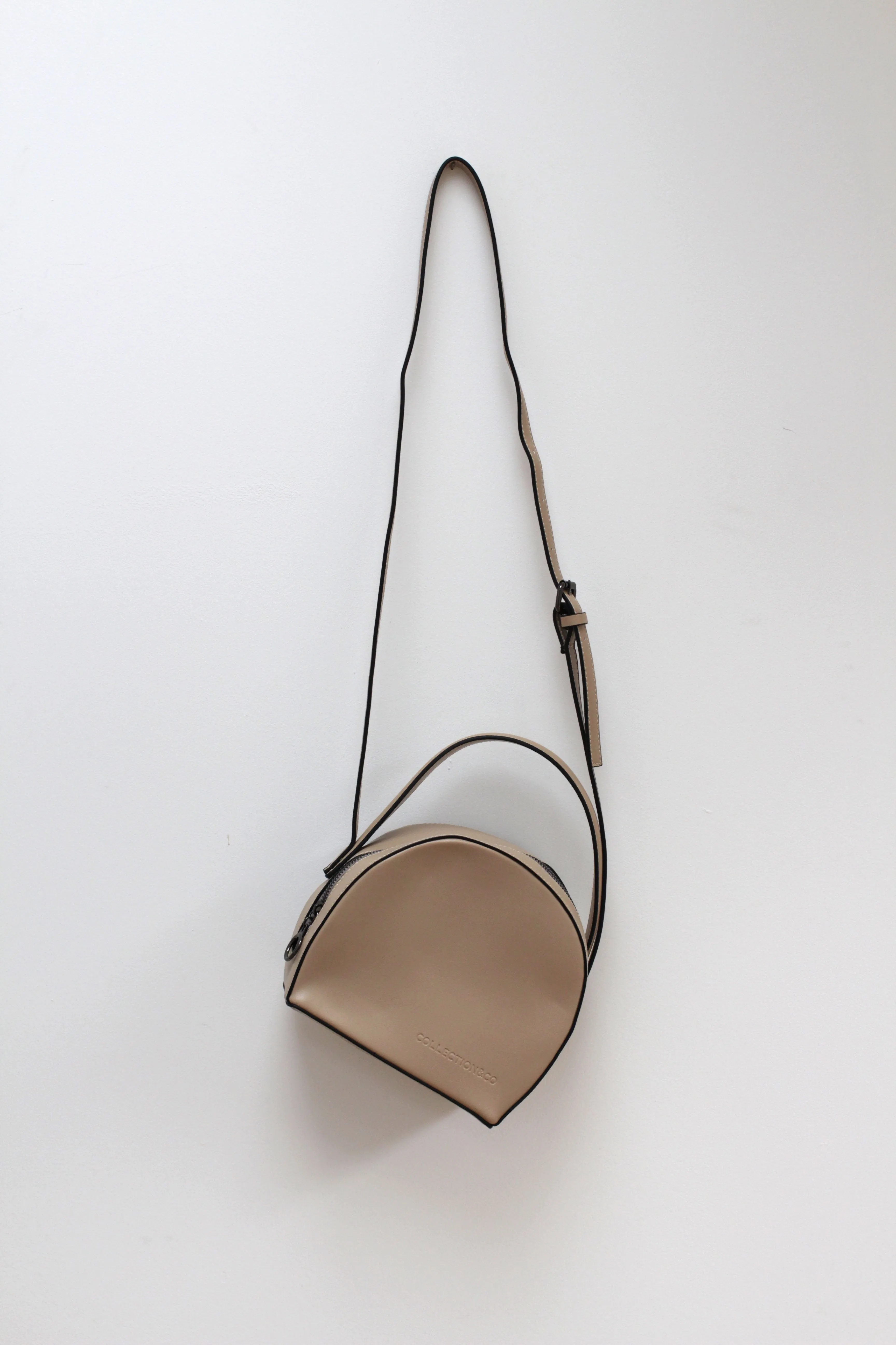 MESAIOS Beige Cross-Body Bag