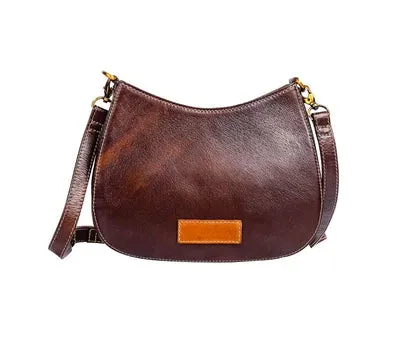 Myra Bag: "DAISY HILL TRAIL HAND-TOOLED BAG"