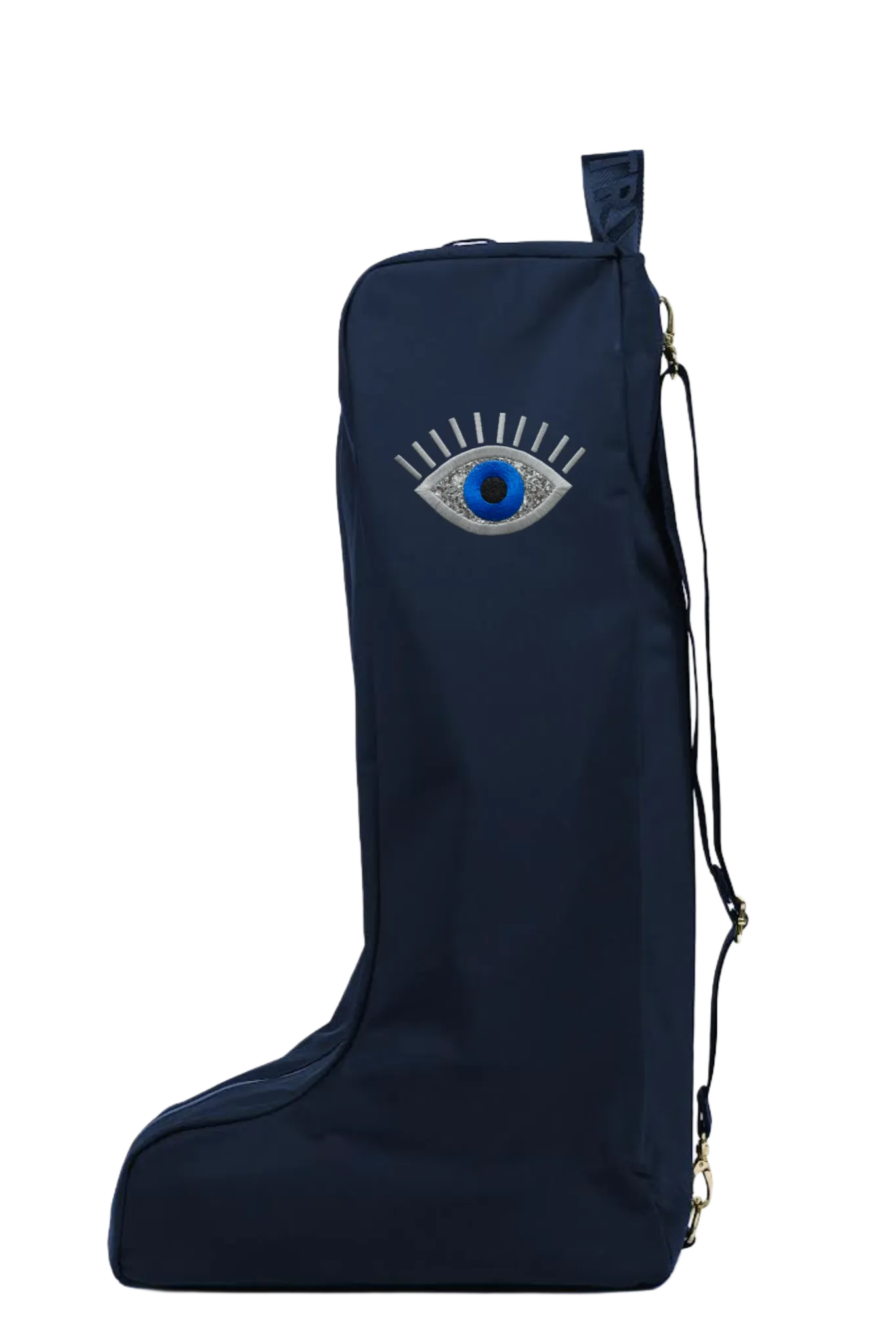 Novelty Boot Bag - Dark Navy/Gold