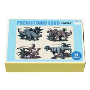 Rex London Prehistoric Land Matchbox Puzzle