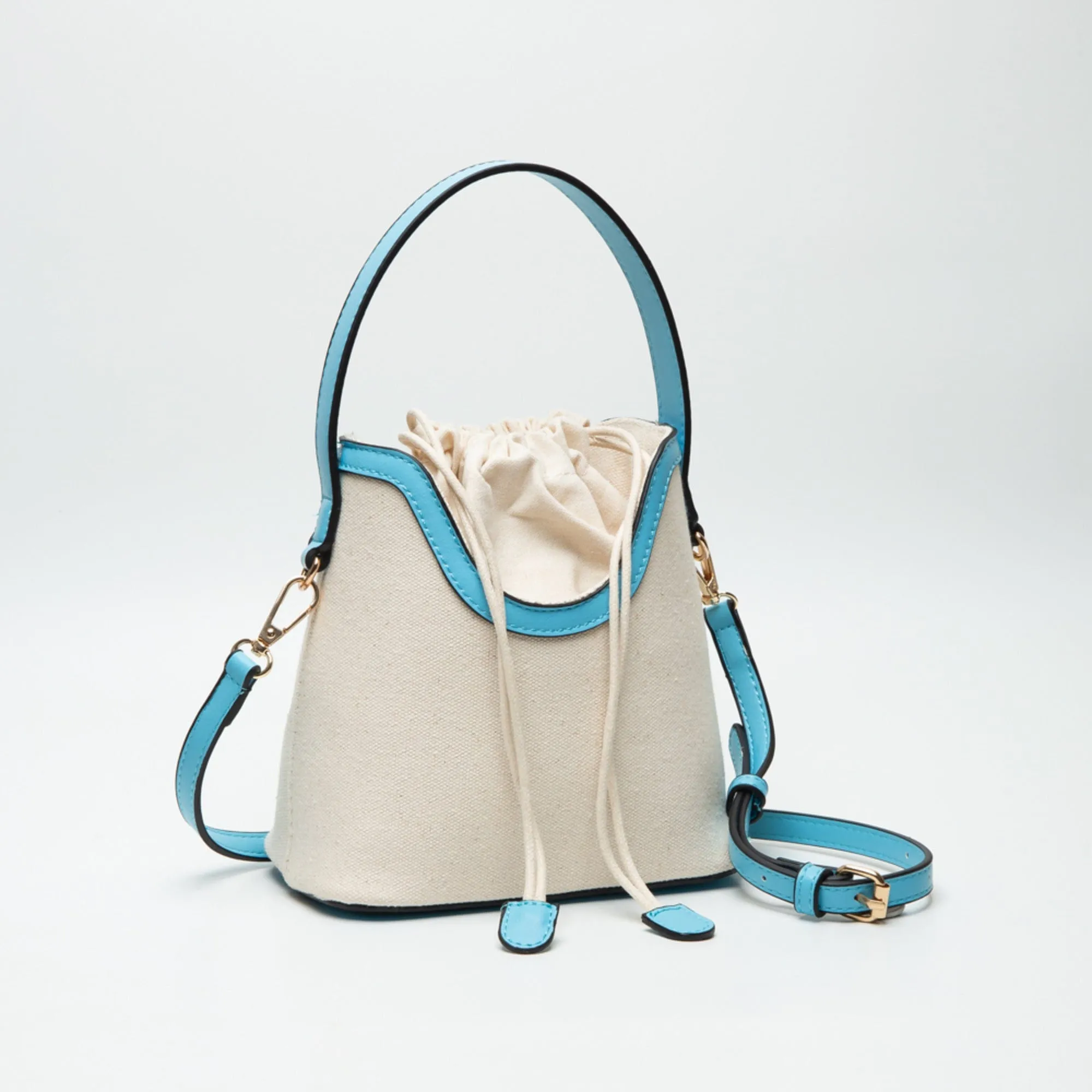 TG10623 Kiersten Canvas Drawstring Satchel Bag