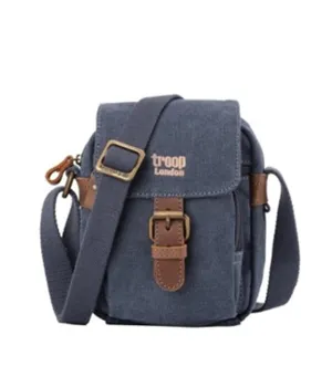 Troop London Classic Small Cross Body Bag - Blue